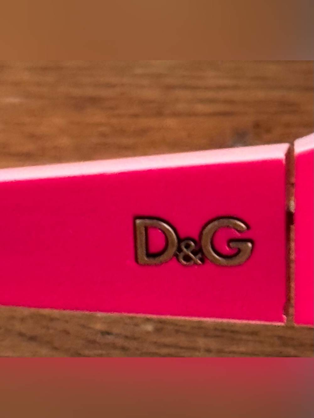 Women’s Dolce & Gabbana Pink 8065 Sunglasses Summer Beach Vacay - Picture 7 of 13